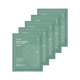 NEOGEN DERMALOGY REAL HEARTLEAF SOOTHING MASK (37g) 5EA…