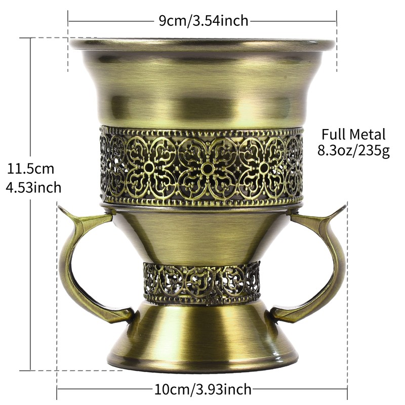 Frankincense Resin Incense Burner, Incense Censer, Bakhoor Burner, Charcoal Incense
