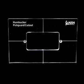 KAISH Acrylic Humbucker Pickup Routing Template Pickup Templates for Pickguard Rout