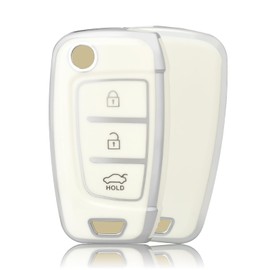 OFFCURVE Key Case Car Key Cover Key Case Protective Cover for Hyundai i30 i30n i35 i40 ix35 NX4 Solaris Elantra Tucson Kona Azera Sonata Genesis Santa Fe Verna Accent