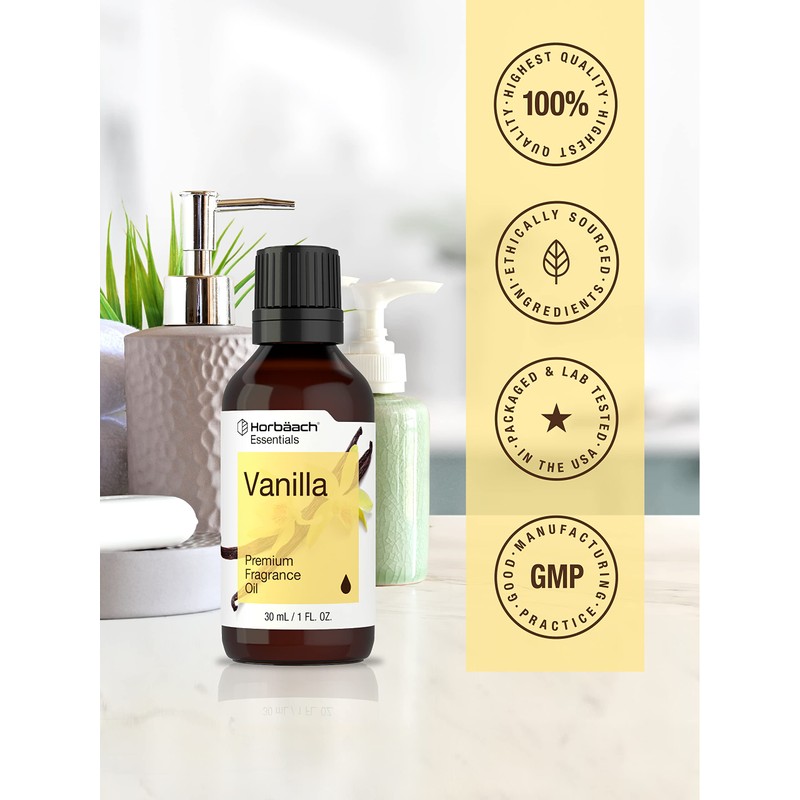 Horbäach Vanilla Fragrance Oil 1 fl oz | Premium Grade