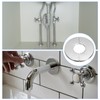 HARFINGTON 4pcs Wall Split Flange 1.02" (26mm) Stainless Steel Round