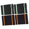 Sosoport 4sets Breathable Sports Wristbands for Athletic Activities Elastic Support