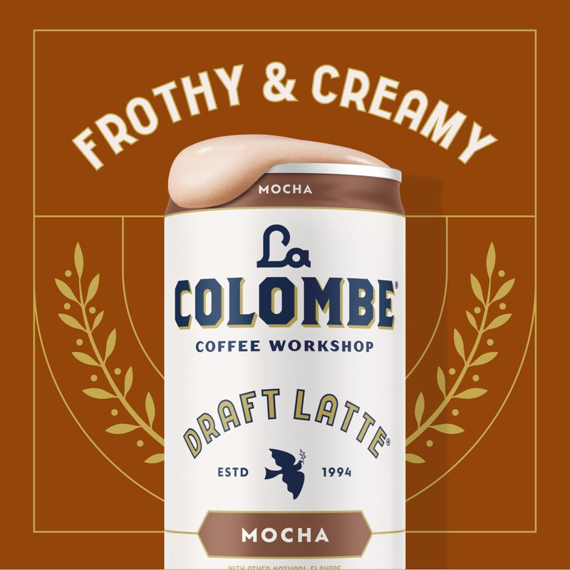 La Colombe, Latte Draft Mocha 4 Count, 36 Fl Oz