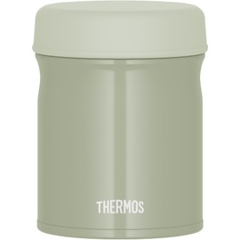 Thermos Vacuum Insulated Soup Jar, 10.1 fl oz (300 ml), Khaki JEB-300 KKI Dishwasher Safe Model