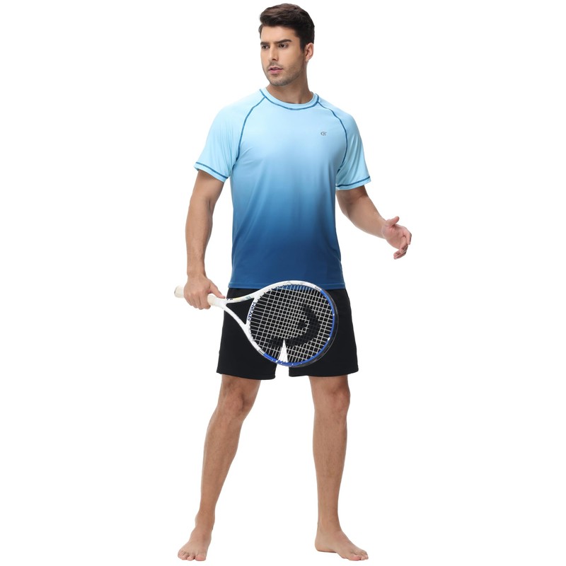 Satankud - playera hawaiana con protección solar UPF 50+ para
