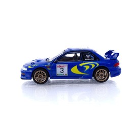 TrueScale Miniatures MINI GT 1/64 Subaru Impreza WRC97 Larry Sanremo 1997 Winner Car #3 (Left Handle) Finished Product
