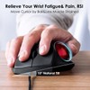 SANWA Wired Ergonomic Trackball Mouse, Optical Rollerball Mice, Programmable Silent