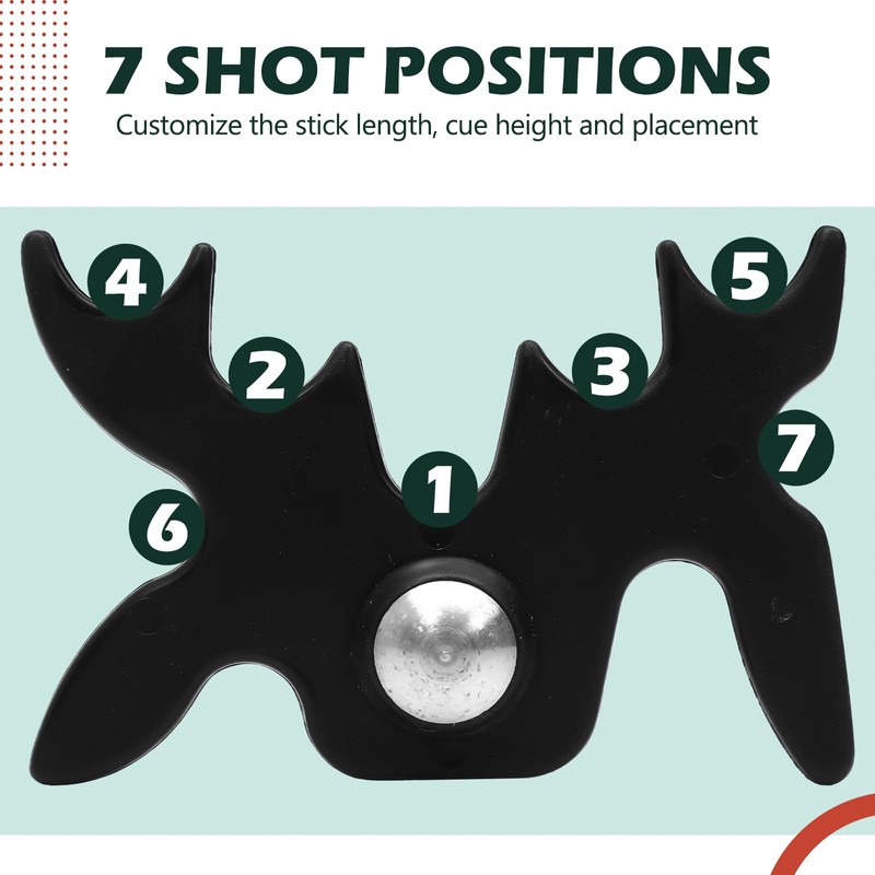 Skylety Retractable Billiard Cue Stick Bridge with Bridge Head, Snooker