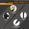 MUTOOP Durable 2m Carbon Fiber GPS Pole - 2-Section Design