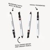 MCoBeauty Dual Ended Pro Eyeliner Pencil & Smudge Brush -