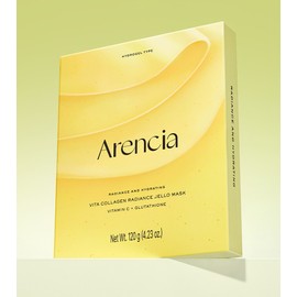 아렌시아 비타 콜라겐 래디언스 젤로 마스크, 4개입, 1개 Arensia Vita Collagen Radiance Jello Mask, 4 Pieces, 1 Each