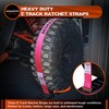 Mimanchi Heavy Duty E-Track Ratchet Straps for Trucks, 2in×15ft Cargo