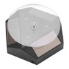 360 Rotating Solar Power Showcase LED Light Turntable Watch Jewelry