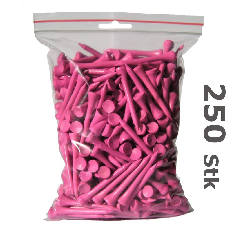 Golf tees, 54 mm (2 1/8 inches), 250 tees, wood,