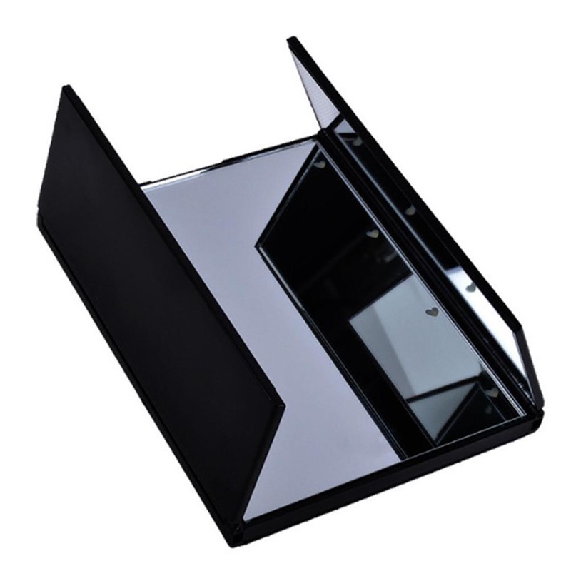 LED Trifold Makeup Mirror 360 Degree Tri Fold Led Illuminated