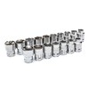 GEARWRENCH 21 Pc. 3/8" Drive 6 Pt. Pass-Thru™ Tool Set,