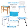 Non Slip Mat for Shower Stool, Shower Chair Pad with