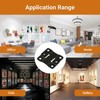 [10 Pairs Large] Interlocking Flush Mount Brackets, Stainless Steel Heavy
