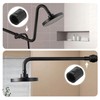 OFFO Shower Pipe Fitting, Brass Converter Adapter, G1/2 x G1/2