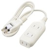 Ohm Electric HS-T31MGW22 00-1673 Power Strip with 3 Outlets, Magnet,