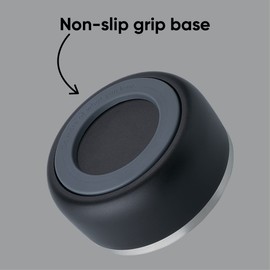 Owala Pet Bowl - Durable Stainless Steel, Food and Water Bowl for Dogs, Cats, and All Pets, Non-Slip Base, 24oz, Black (Very, Very Dark)