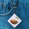 'Cornish Pasty' Keyring Tape Measure/Spirit Level Tool (KM00041683)