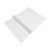 Folding Bathtub Cover for Standard Bathtubs,PVC Waterproof Bath Tray with
