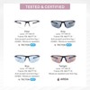 RILEY Cypher Eye Protection Safety Glasses for Work – Lightweight