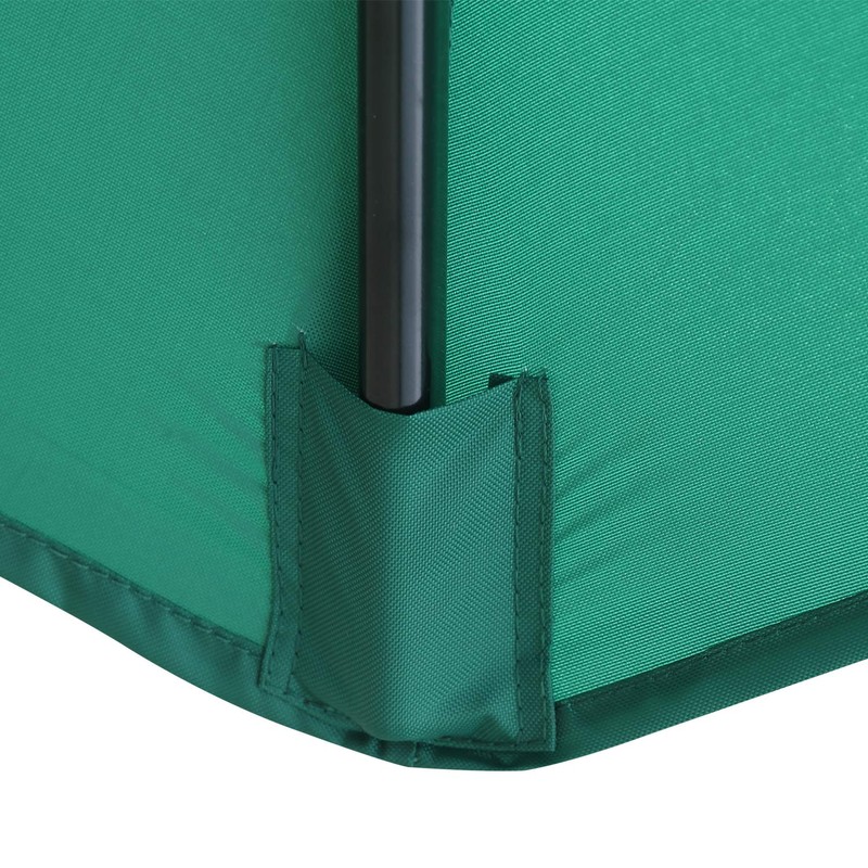 MASTERCANOPY Patio Umbrella 9 ft Replacement Canopy for 8 Ribs-Forest