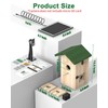 Smart Bird House Camera Solar Powered, 2K HD Wi-Fi Bird