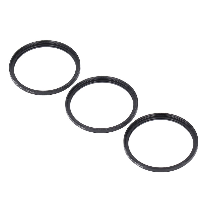 Star Filter Lens Set 52mm Adjustable Starburst Effect Filter 4