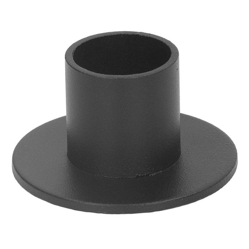 6Pcs Black Taper Candle Holder Matte Candle Candlestick Holder Stand