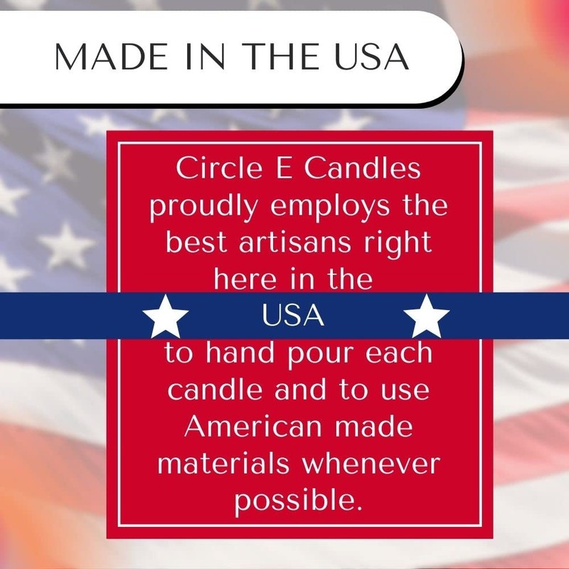 Circle E Candles, Leather Scent, Extra Small Size Travel Tin