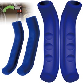 VANSIHO Silicone Brake Lever Covers for Mountain Bike (Blue)