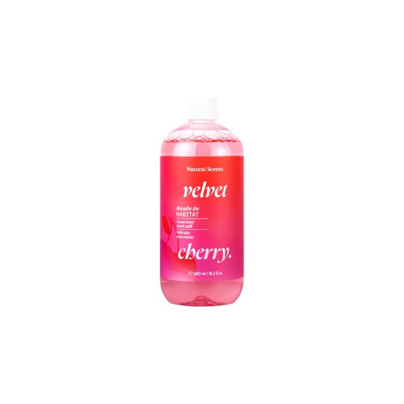 Refill para jabón en espuma Velvet Cherry Hábitat 480 ml
