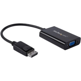 UD_AddOn 8in DisplayPort Male to DVI, HDMI, and VGA Female Black Adapter with Audio