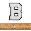 Letter B - 2-1/2" Chenille Stitch Varsity Iron-On Patch by