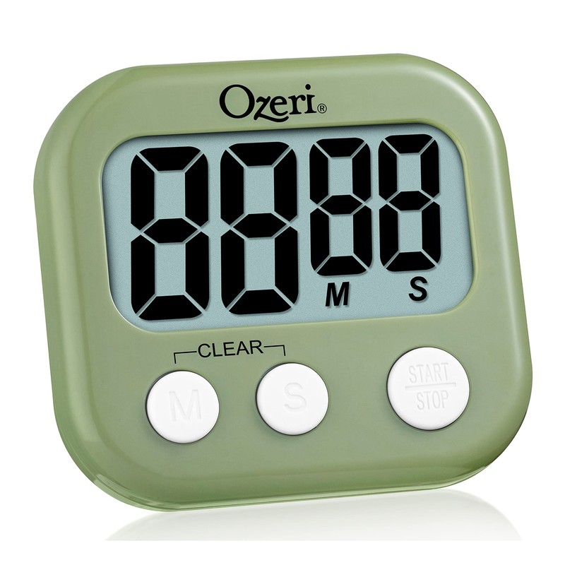 Ozeri Event Kitchen Timer, Calla Green