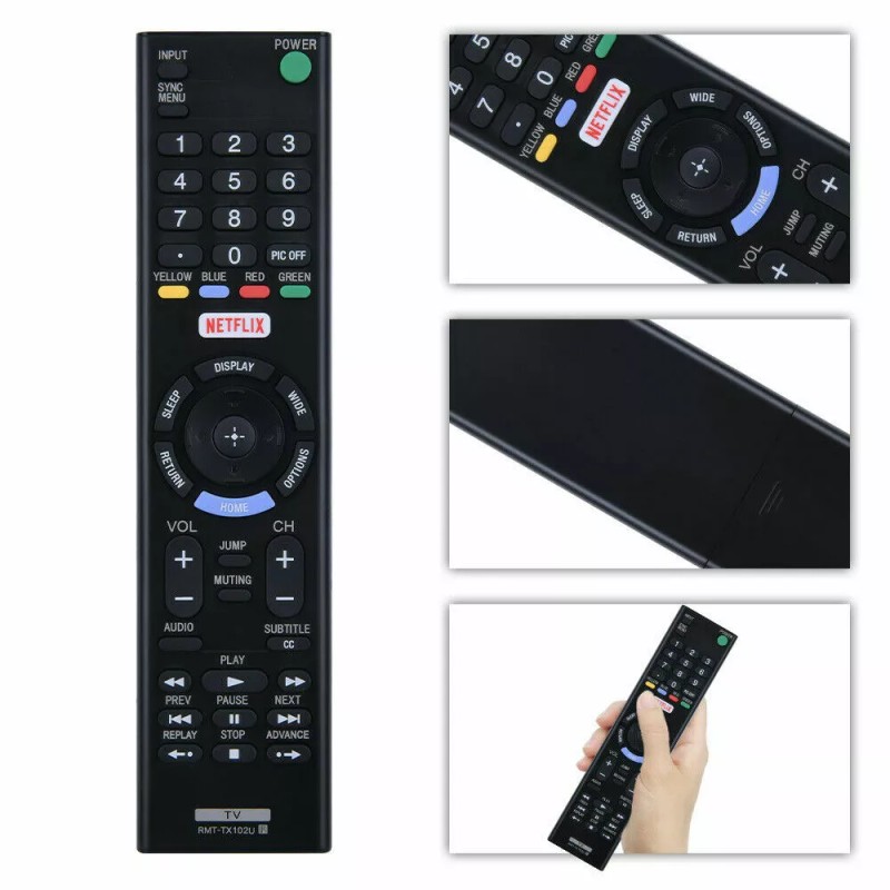 iSP2U Universal Replacement Remote Control For Sony Bravia LED LCD