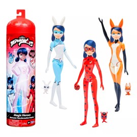 Bandai Ladybug Magic Heroez Reveal Marinette Transformación Muñeca