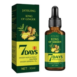 Tónico Capilar Gxg Ginger King, 3 Unidades, 30 Ml, Aceite De