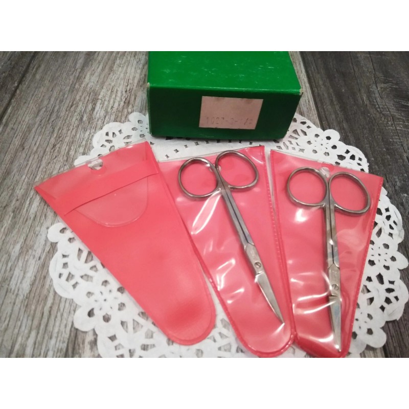 Hoffritz VTG Hoffritz Scissors Curved NAIL GROOMING 3.5" ( 3PK