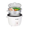Tayama Rice Cooker with Steam Tray 8 Cups, White (RC-8R)