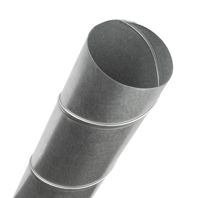 4" Inch Round Spiral Air Duct, 45" Inch Long Duct,
