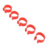 100pcs Poultry Feet Rings PP Plastic Reusable Chicken Duck Goose