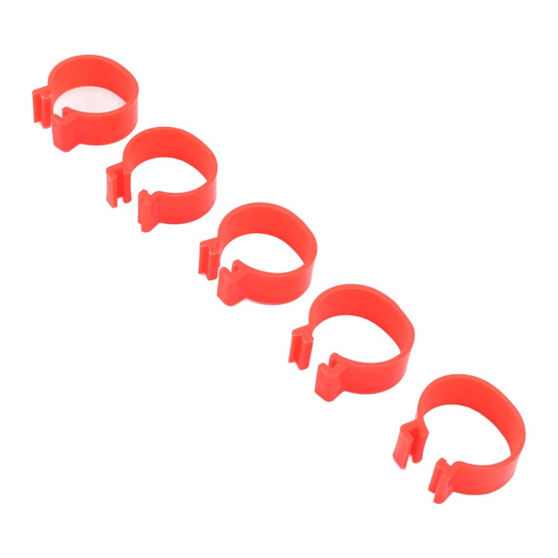 100pcs Poultry Feet Rings PP Plastic Reusable Chicken Duck Goose