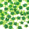 Miniature Green Turtle Figurines 60 Pcs Resin Garden Decor