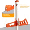 SnapFixMate Durable Stainless Steel Drywall Cutter with Hand Push -
