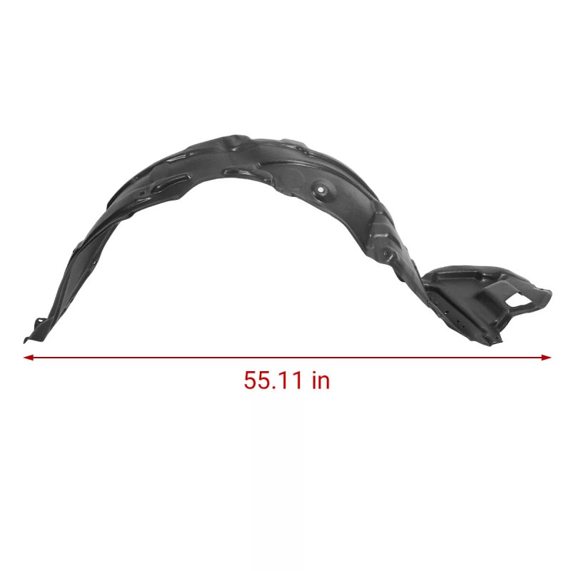ZXMT Fender Liner Set For 2003-2008 Toyota Corolla Front Left